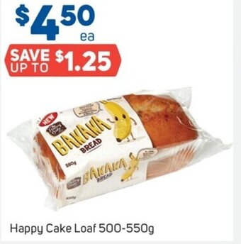 Foodland Happy Cake Loaf 500-550g offer