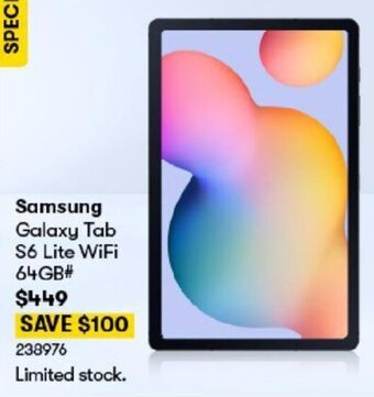 Samsung Galaxy Tab S6 Lite WiFi 64GB#