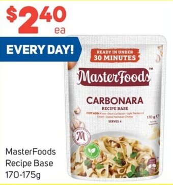 Foodland MasterFoods Recipe Base 170-175g offer