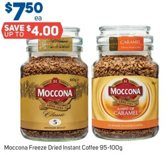 Foodland Moccona Freeze Dried Instant Coffee 95-100g offer