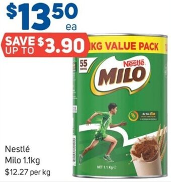 Foodland Nestlé Milo 1.1kg offer
