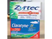 Zyrtec or Claratyne 10pk