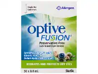 Optive Fusion Eye Drops 0.4ml 30 Pack