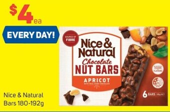 Foodland Nice & Natural Bars 180-192g offer