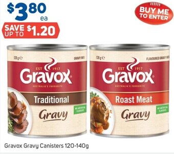 Foodland Gravox Gravy Canisters 120-140g offer