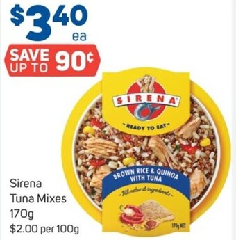 Foodland Sirena Tuna Mixes 170g offer