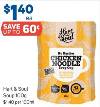 Foodland Hart & Soul Soup 100g offer