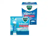 Foodworks Vicks Vaporub Vaporizing Ointment 50g or Nasal Decongestant Inhaler 0.5ml offer
