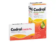 Foodworks Codral Relief Cold & Flu Tablets 20 Pack or Mucus Cough & Cold Oral Liquid 200ml offer