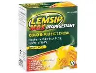 Foodworks Lemsip Max Cold & Flu Hot Drink Sachets 10 Pack offer