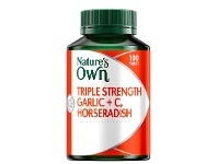 Chempro Nature's Own Triple Strength Garlic + C & Horseradish 100 Tablets offer