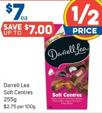 Foodland Darrell Lea Soft Centres 255g offer
