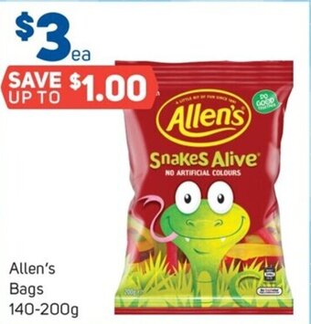 Foodland Allen's Bags 140-200g offer