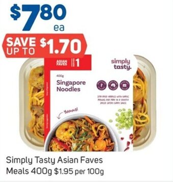 Foodland Simply Tasty Asian Faves Meals 400g offer