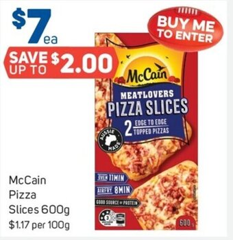 Foodland McCain Pizza Slices 600g offer