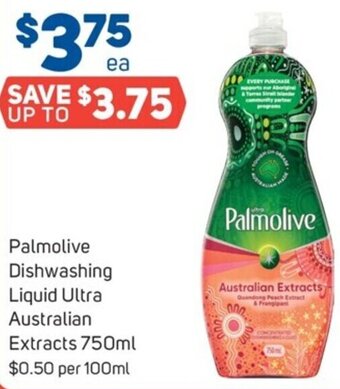 Foodland Palmolive Dishwashing Liquid Ultra Australian Extracts 750ml offer