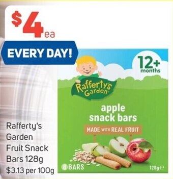 Foodland Rafferty's Garden Fruit Snack Bars 128g offer