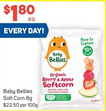 Foodland Baby Bellies Soft Corn 8g offer