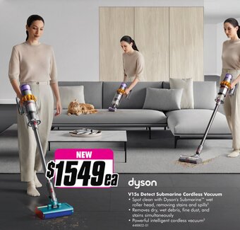 The Good Guys V15s Detect Submarine Cordless Vacuum offer