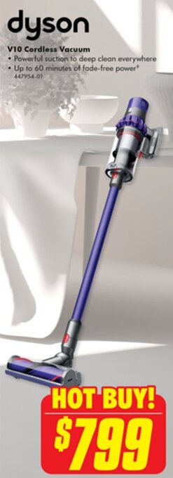 The Good Guys dyson V10 Cordless Vacuum offer