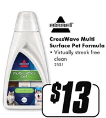 The Good Guys CrossWave Multi Surface Pet Formula offer