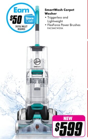 The Good Guys SmartWash Carpet Washer offer