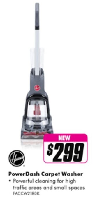 The Good Guys PowerDash Carpet Washer offer