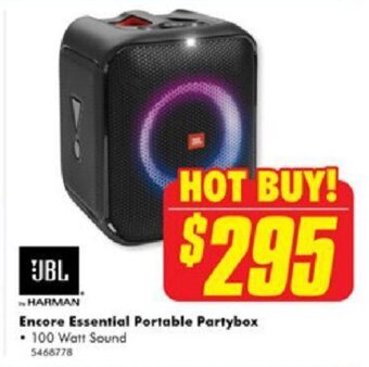 The Good Guys Encore Essential Portable Partybox offer
