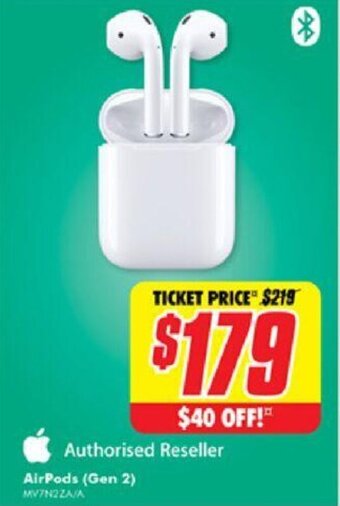 The Good Guys AirPods (Gen 2) offer