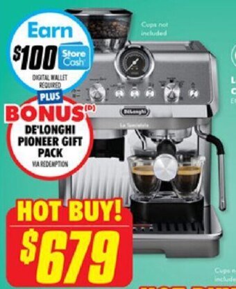 The Good Guys La Specialista Arte Evo with Cold Brew Coffee Machine offer