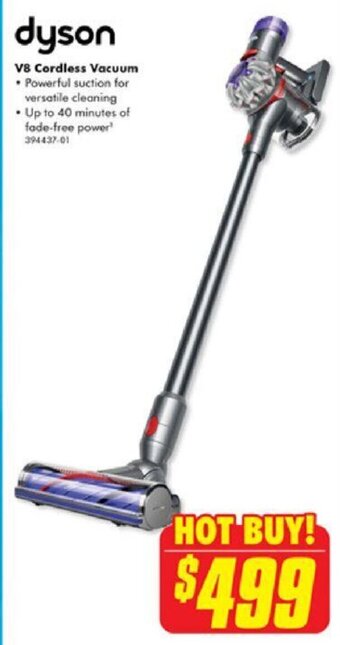 The Good Guys dyson V8 Cordless Vacuum offer