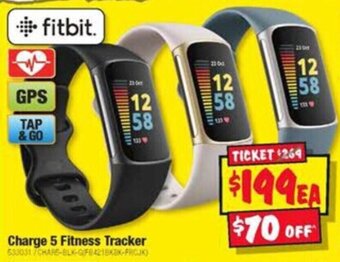 JB Hi-Fi Charge 5 Fitness Tracker offer