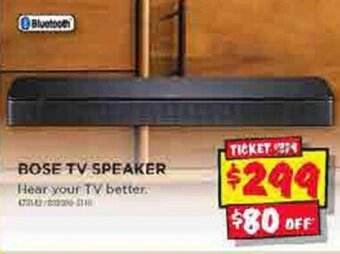 JB Hi-Fi BOSE TV SPEAKER offer
