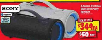 JB Hi-Fi X-Series Portable Bluetooth Party Speaker offer