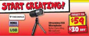 JB Hi-Fi Streaming USB Microphone offer