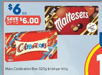Foodland Mars Celebration Box 320g offer
