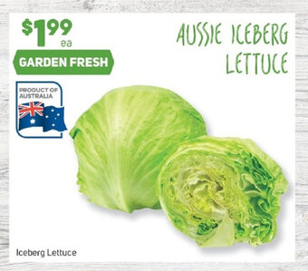 Foodland Iceberg Lettuce offer