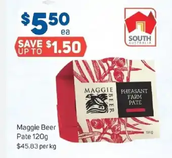Foodland Maggie Beer Pate 1kg offer