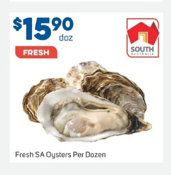 Foodland Fresh SA Oysters Per Dozen offer