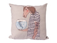 LivingStyles Horse See Horse Scatter Cushion Cover offer