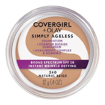 Woolworths Covergirl & olay simply ageless spf20 foundation 12g~ offer