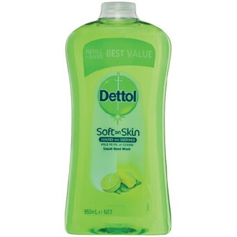 Dettol anti-bacterial hand wash refill 950ml