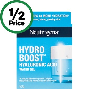Woolworths Neutrogena hydro boost hyaluronic acid water gel 50g offer