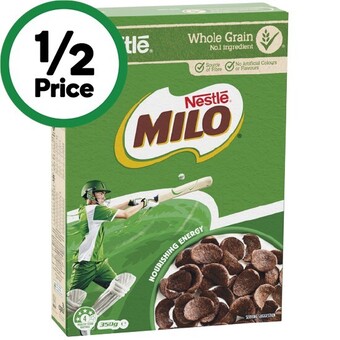 Woolworths Nestle cereal milo 350g offer