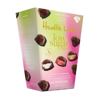 Health lab mini mix gems or mini cherry bars 150-165g