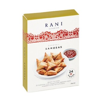 Woolworths Rani superior cocktail samosa 216g pk 24 offer