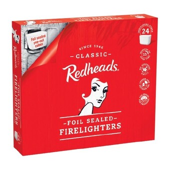 Redheads firelighters 24 pack