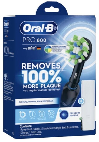 Coles Oral b pro 800 cross action electric toothbrush 1 pack offer