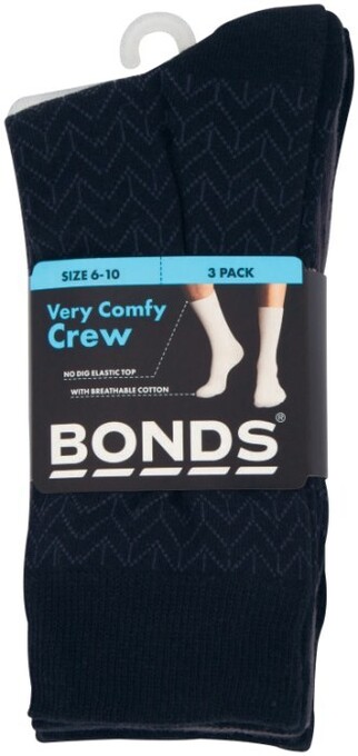 Coles Bonds men's business socks 3 pack offer