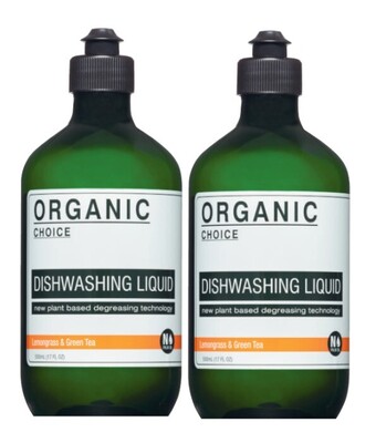 Coles Organic choice dishwashing liquid 500ml offer
